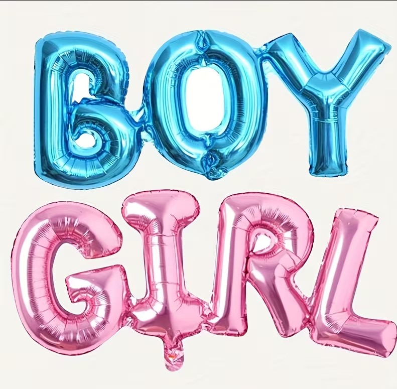 ბიჭი - გოგო ბუშტები